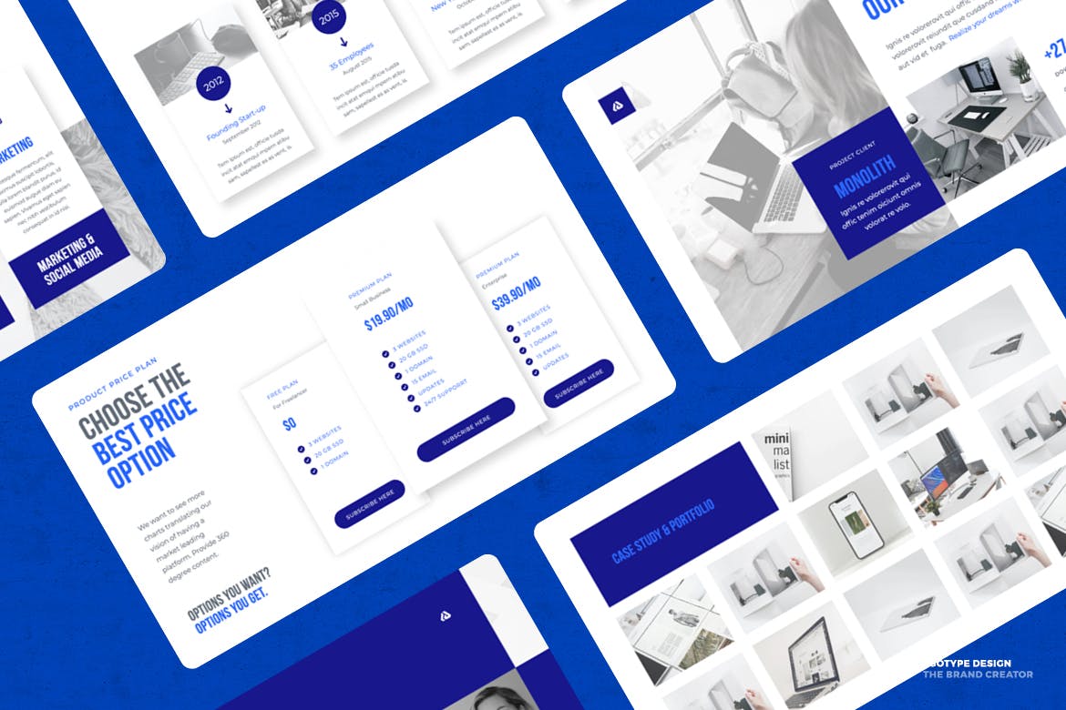 时尚高端专业的高品质项目建议书PPT模板（pptx）