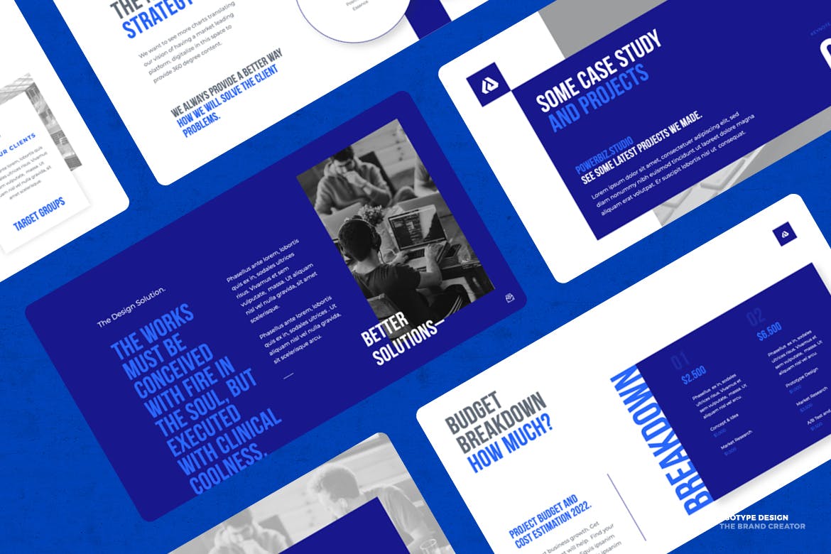 时尚高端专业的高品质项目建议书PPT模板（pptx）