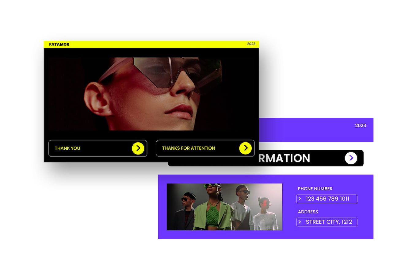 时尚品牌指南演示ppt模板 (PPT,PPTX)