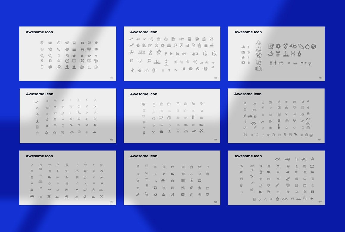 商业项目图表ppt演示模板 (PPTX)
