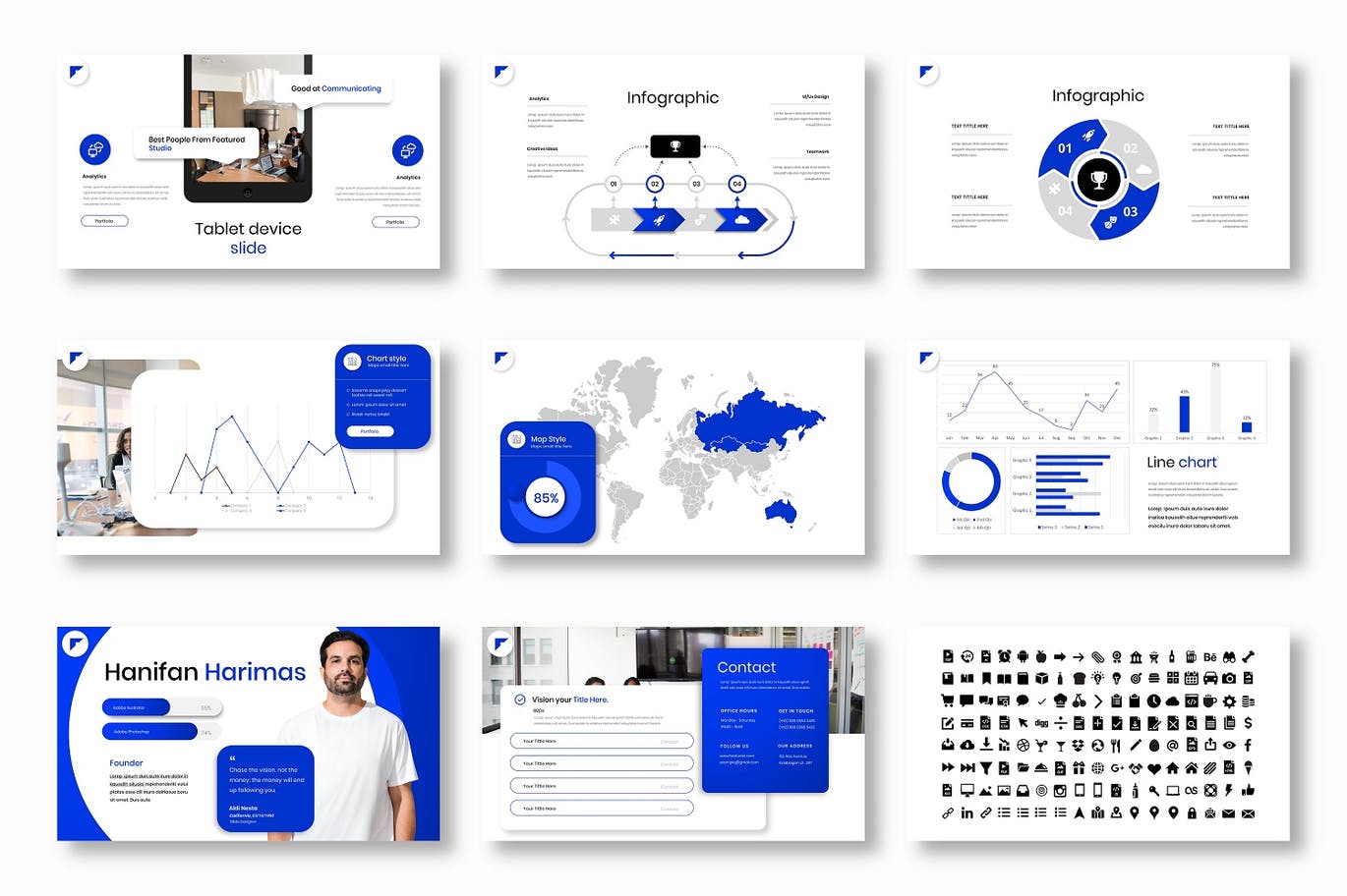 Featured – 精美通昱工作汇报商业计划演示模板(PPTX)