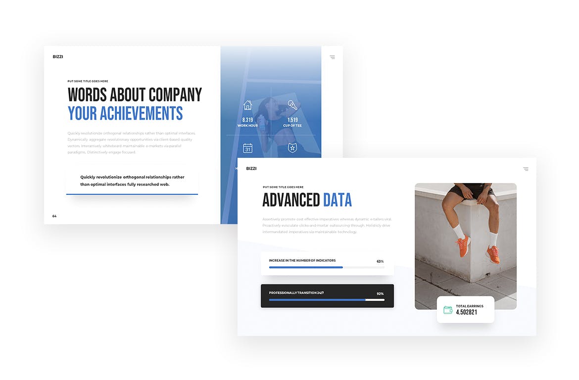 时尚高端专业的高品质商业商务PPT模板（pptx）