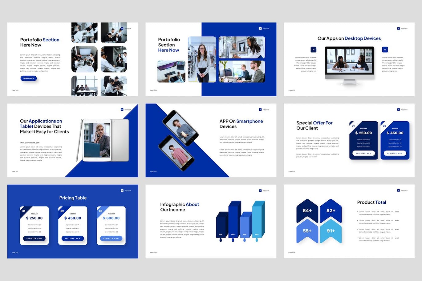 IT解决方案和服务ppt模板 (PPT,PPTX)