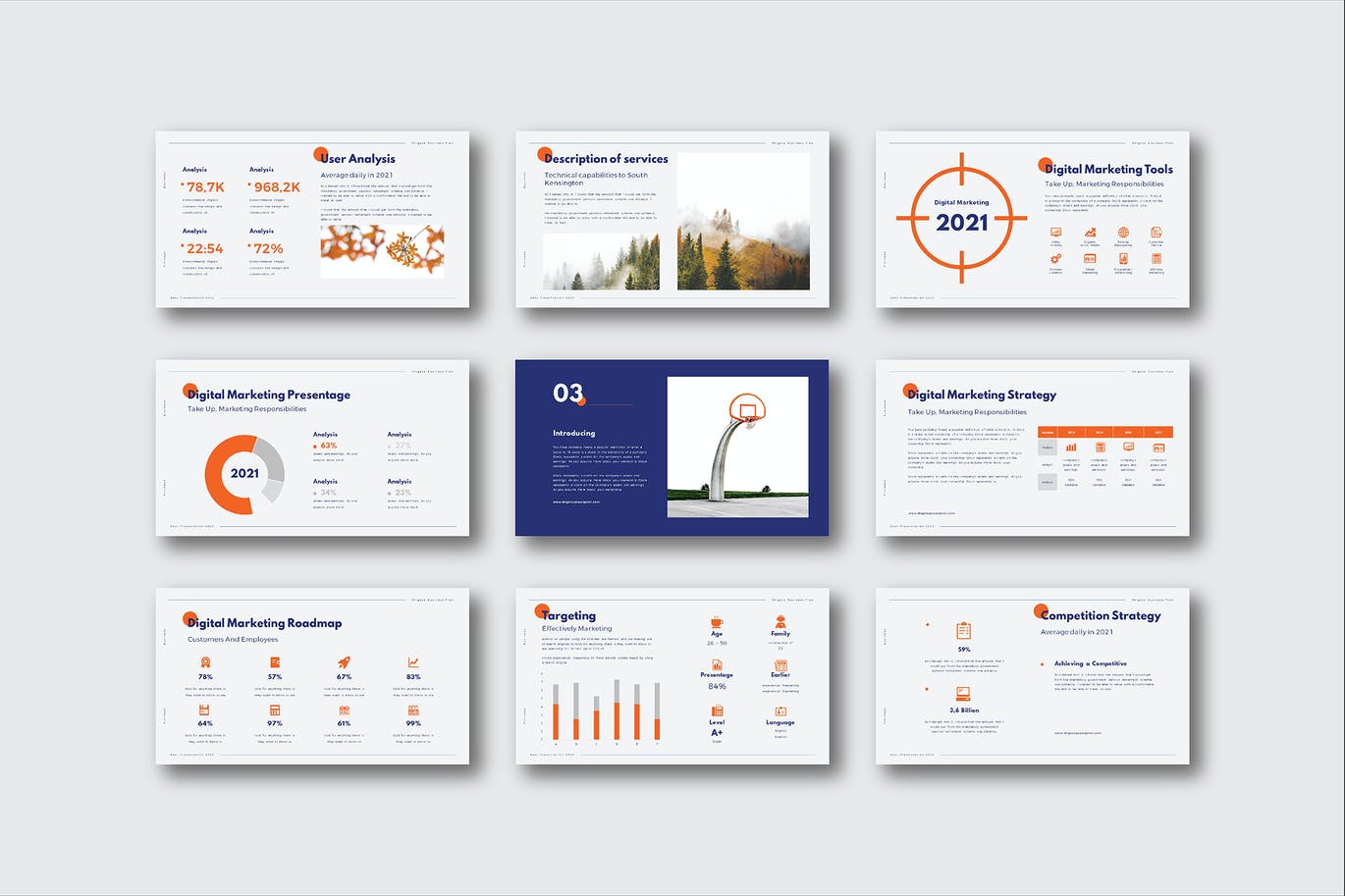 时尚高端专业的高品质PPT演示模板（pptx）
