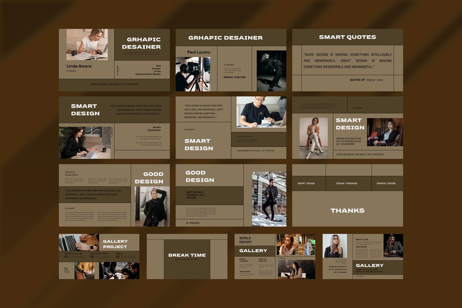 金色杂质风经典独特PPT演示模板 (PPTX,PPT)