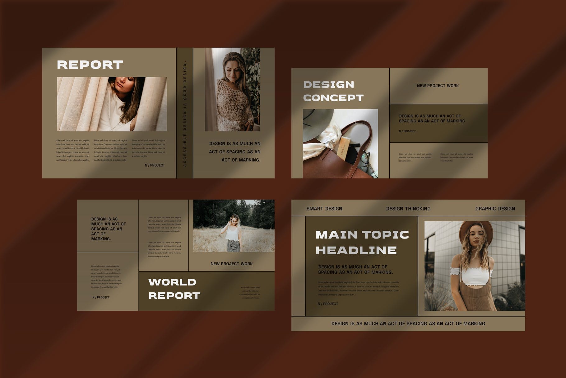 金色杂质风经典独特PPT演示模板 (PPTX,PPT)