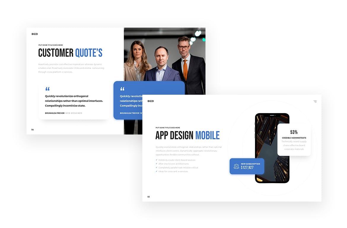 时尚高端专业的高品质商业商务PPT模板（pptx）