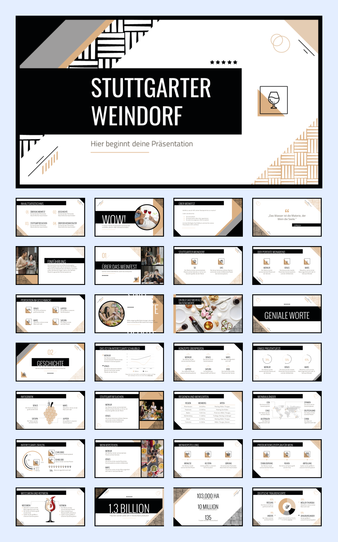 几何创意！37套几何创意风PPT模板设计鉴赏