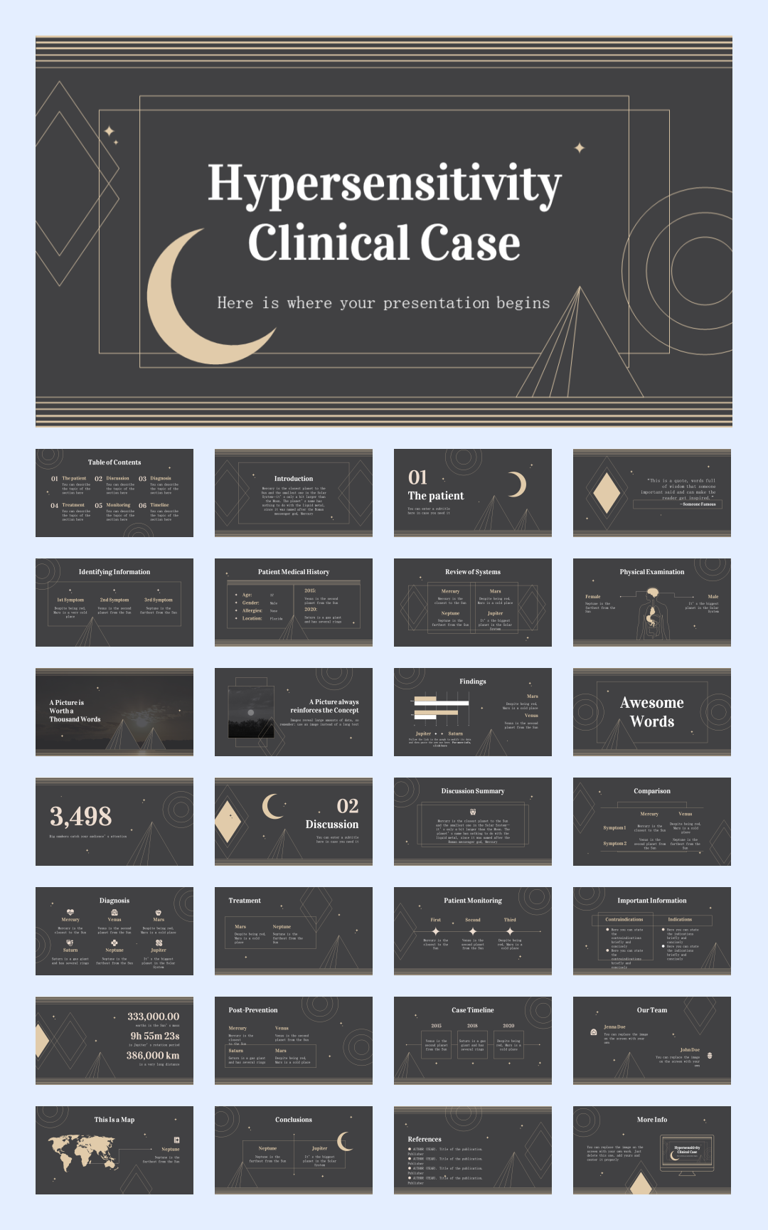 几何创意！37套几何创意风PPT模板设计鉴赏