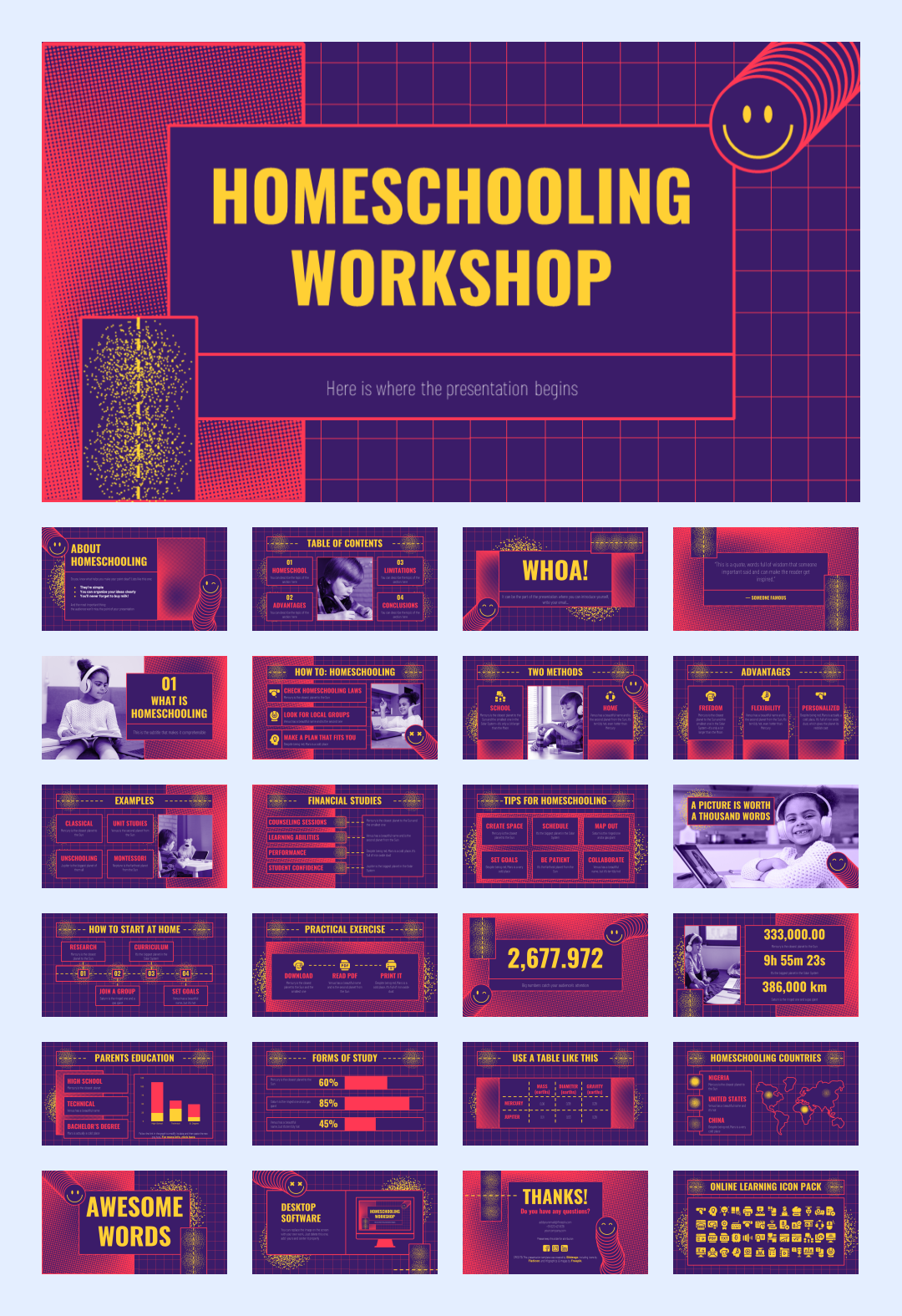 几何创意！37套几何创意风PPT模板设计鉴赏