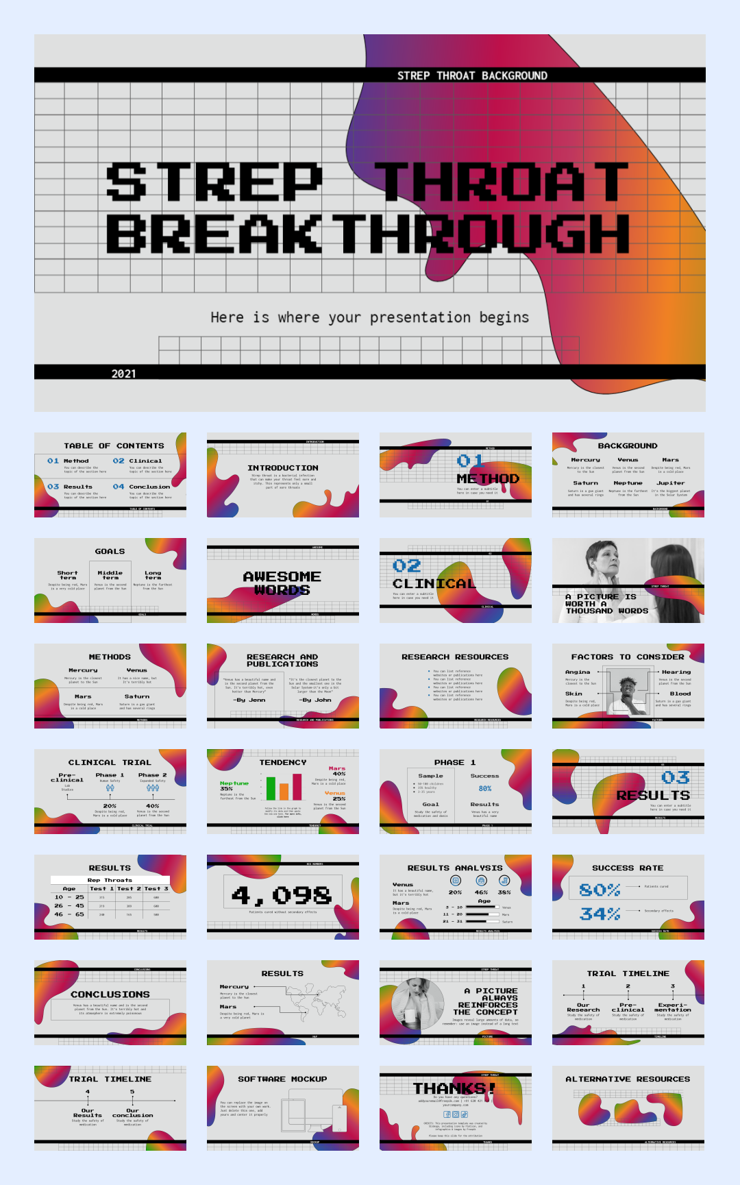 几何创意！37套几何创意风PPT模板设计鉴赏
