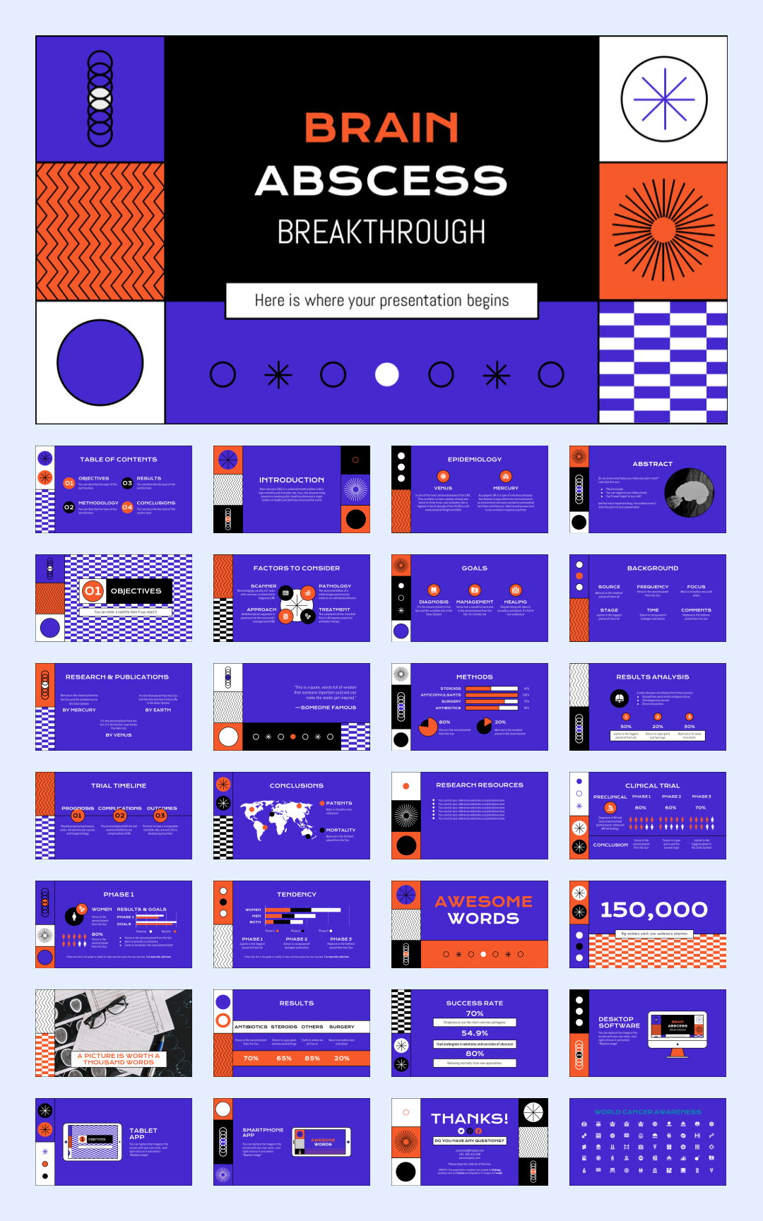 几何创意！37套几何创意风PPT模板设计鉴赏
