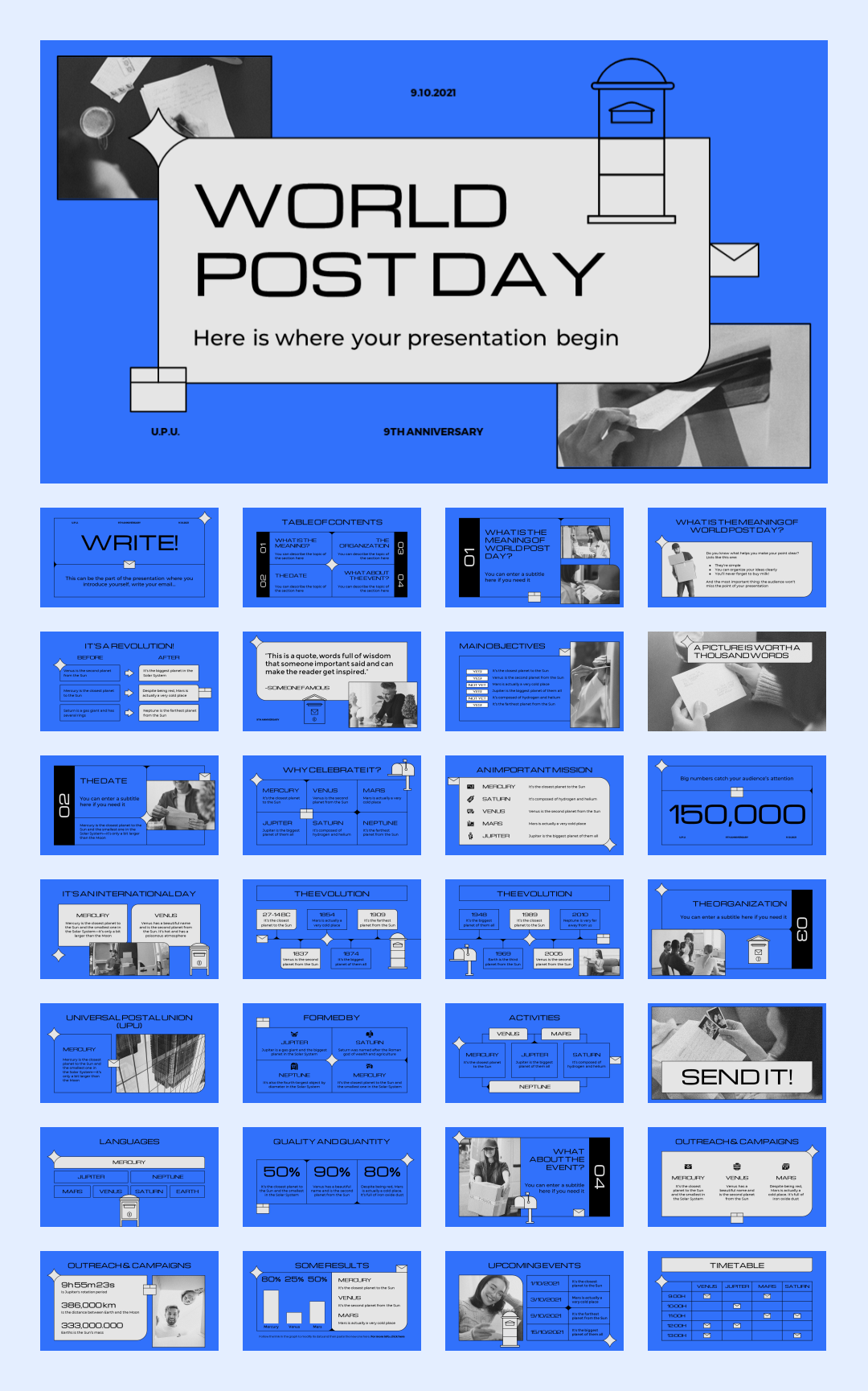 几何创意！37套几何创意风PPT模板设计鉴赏
