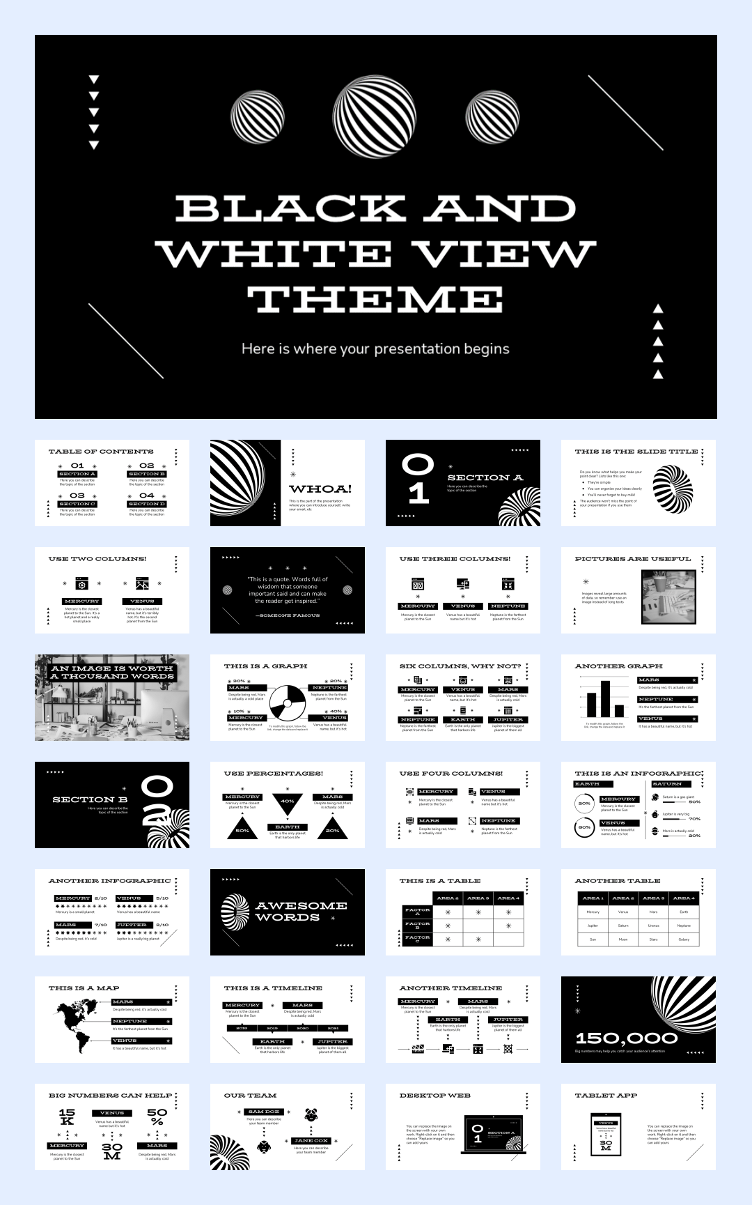 几何创意！37套几何创意风PPT模板设计鉴赏