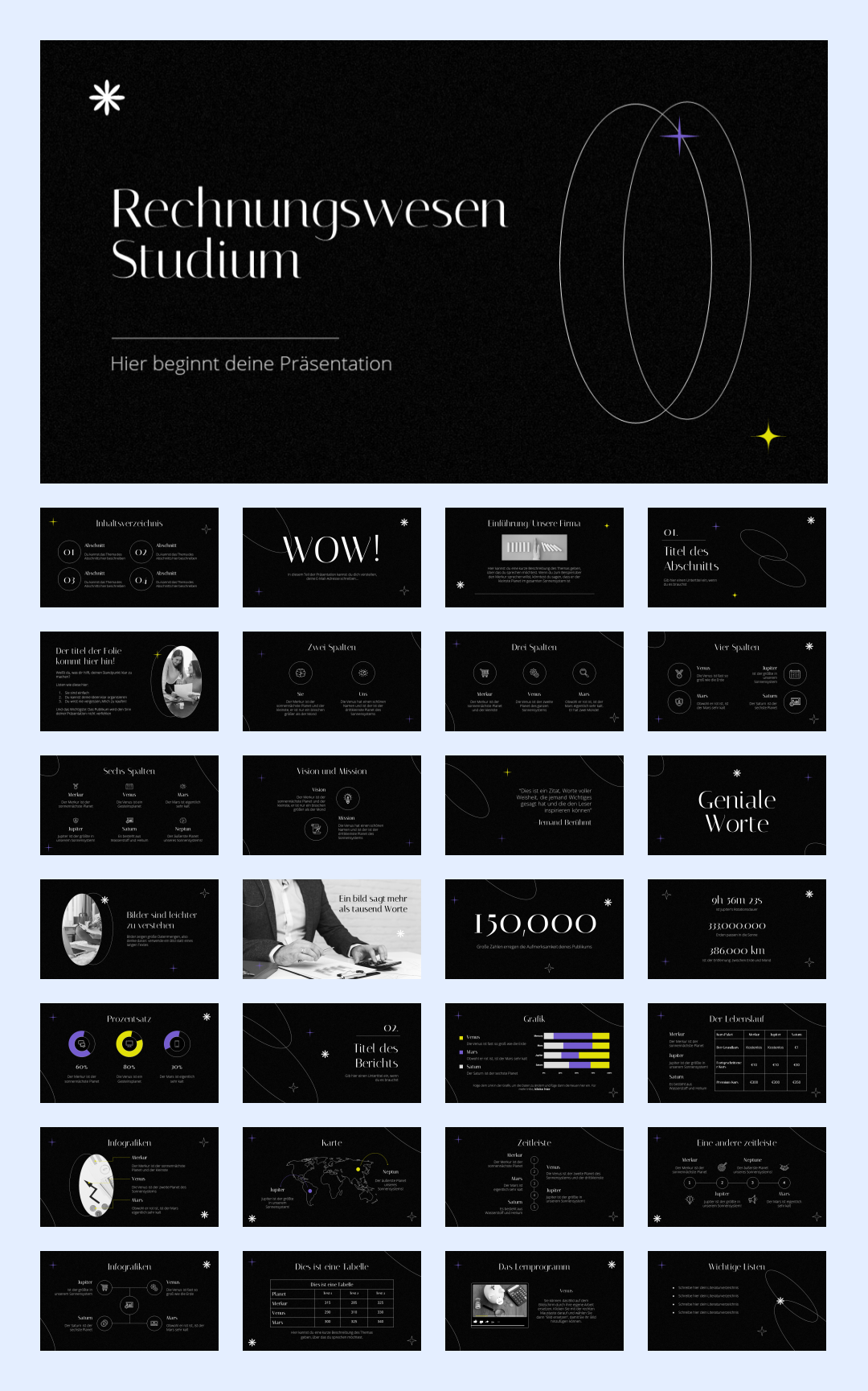 几何创意！37套几何创意风PPT模板设计鉴赏