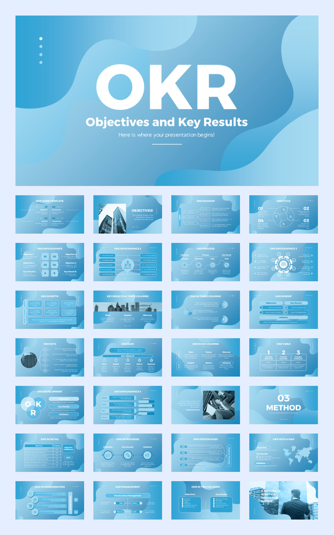 抽象设计！21套抽象艺术PPT模板设计鉴赏[S93]