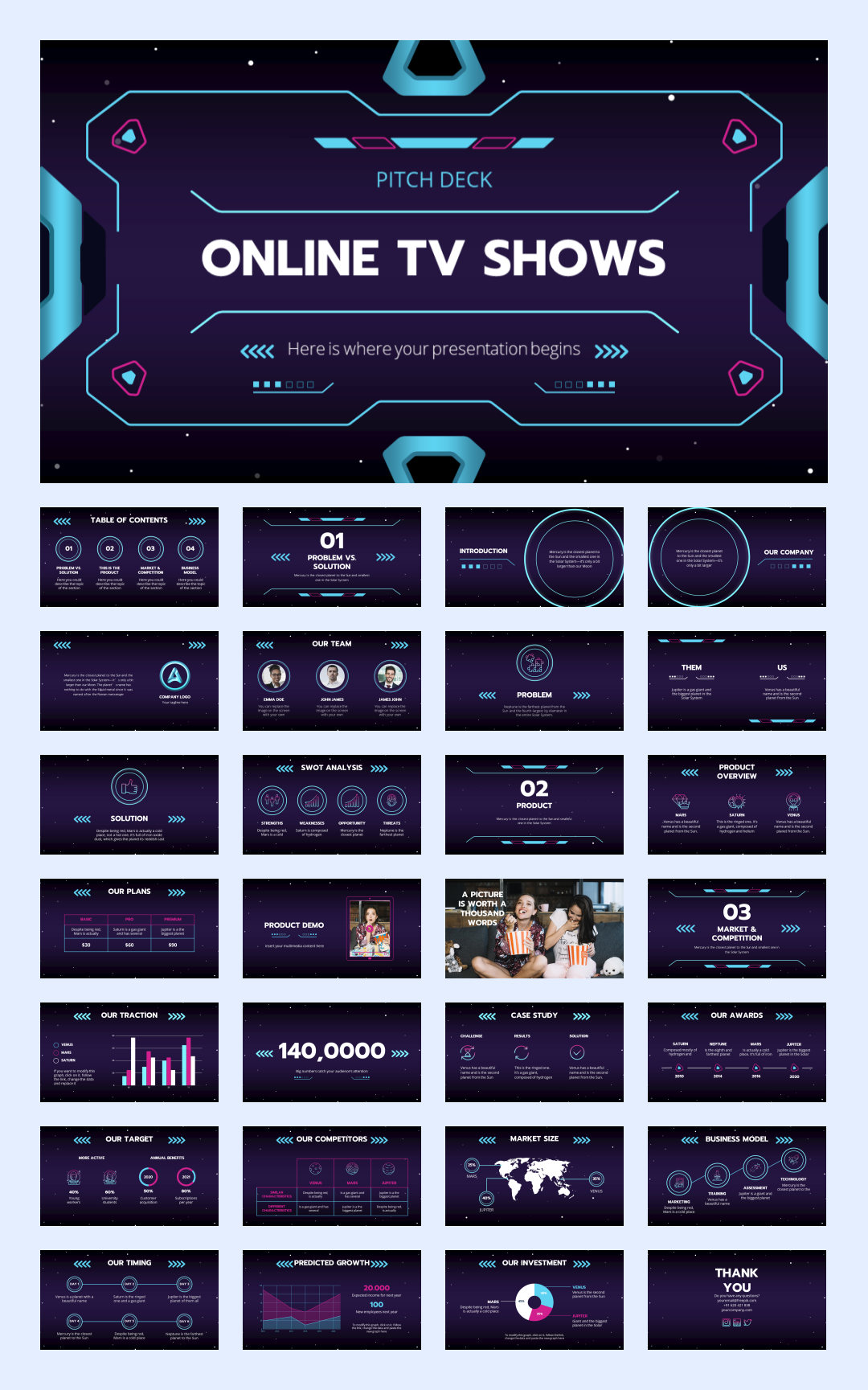 抽象设计！21套抽象艺术PPT模板设计鉴赏[S93]