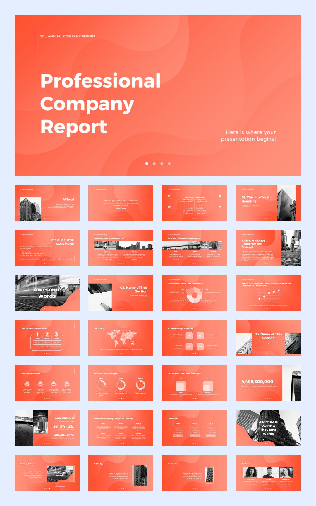 抽象设计！21套抽象艺术PPT模板设计鉴赏[S93]