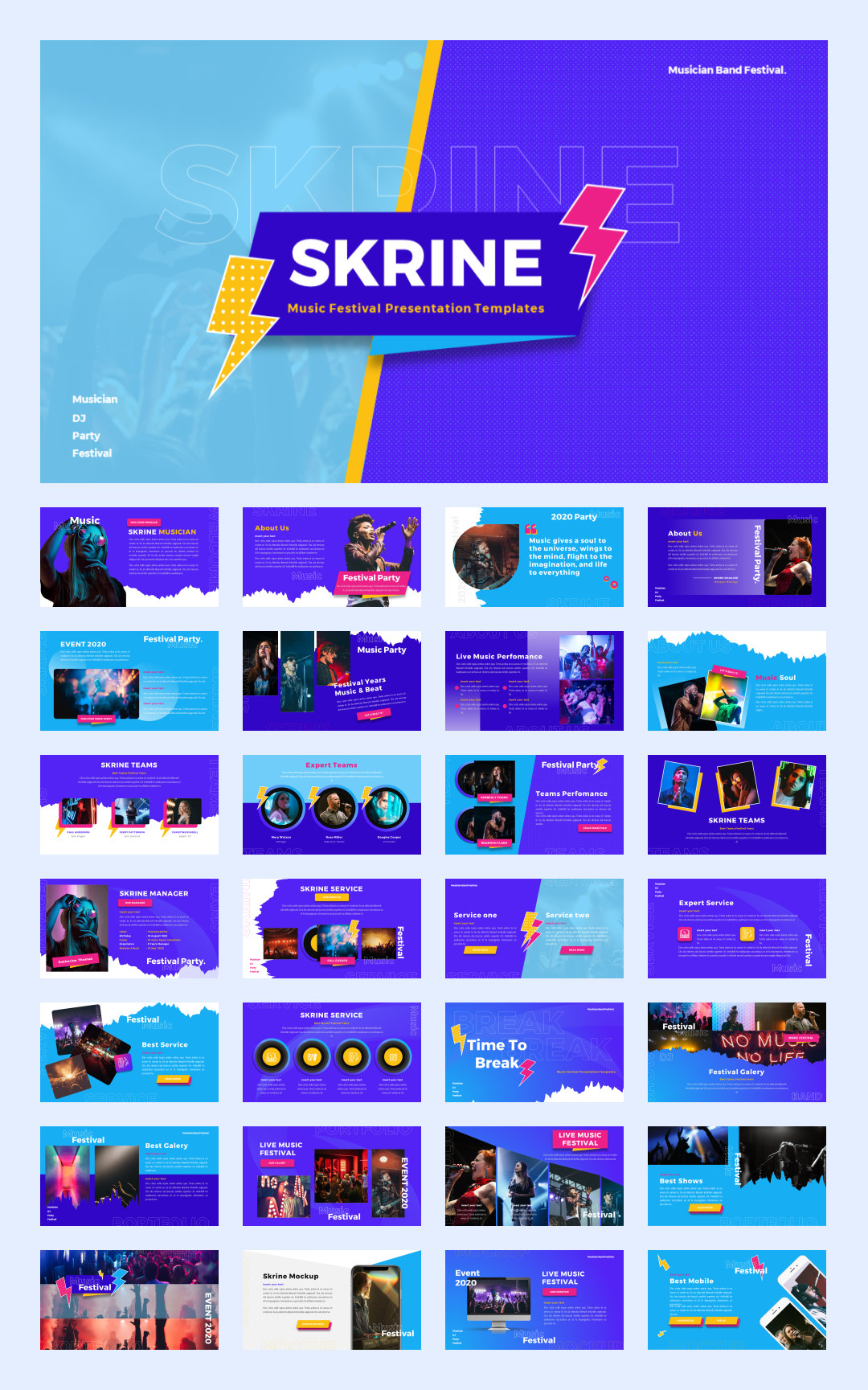 紫色商务！12套紫色商务风PPT模板设计鉴赏[S92]