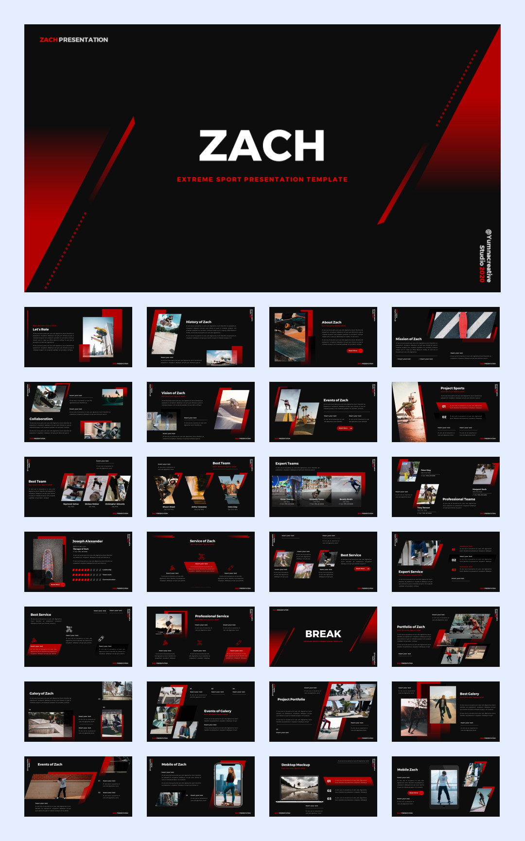 紫色商务！12套紫色商务风PPT模板设计鉴赏[S92]