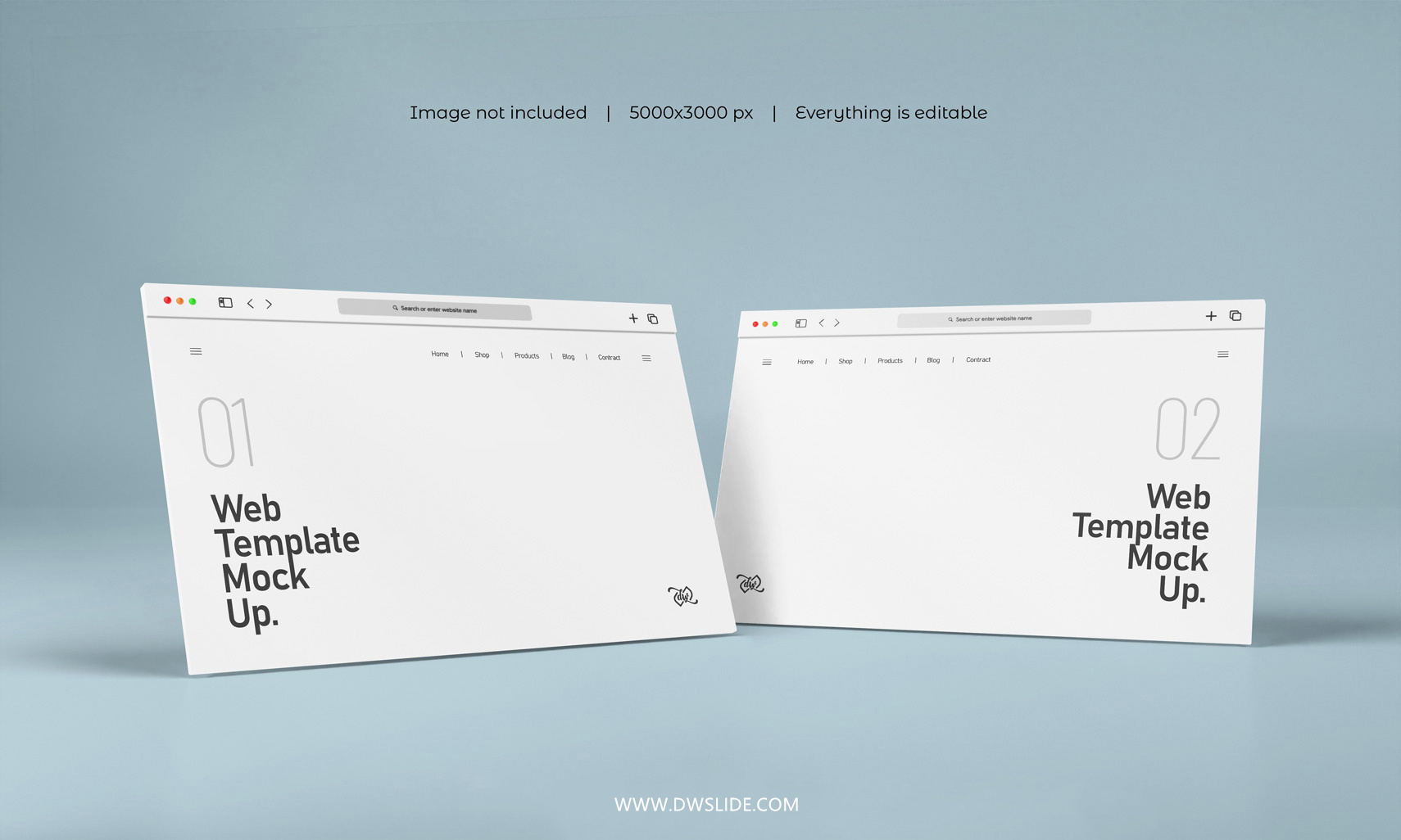 50款网页展示样机，打给你打包好了！