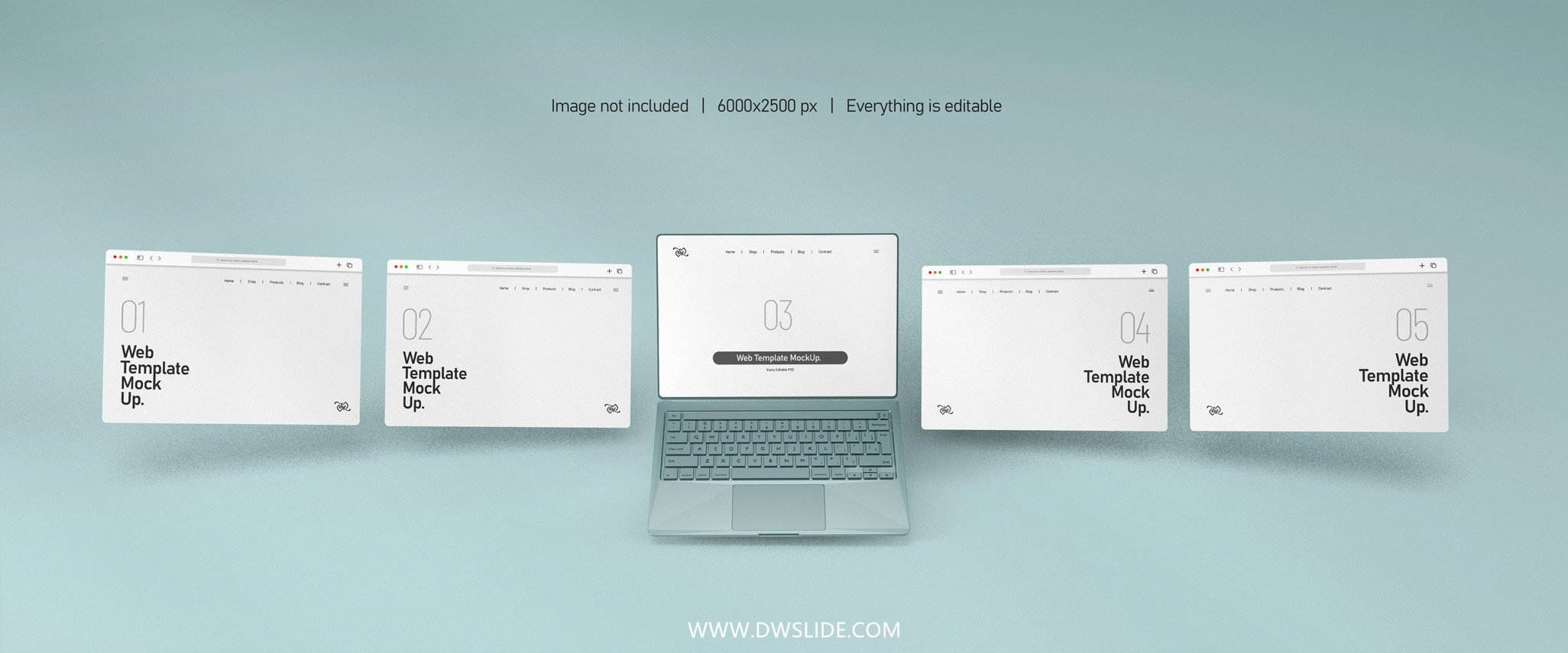 50款网页展示样机，打给你打包好了！