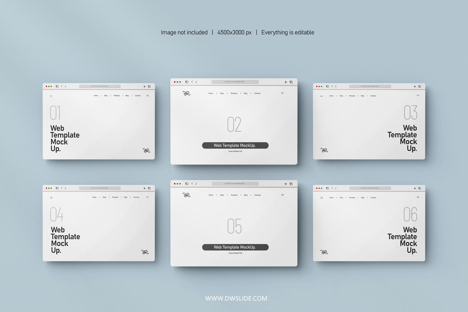 50款网页展示样机，打给你打包好了！