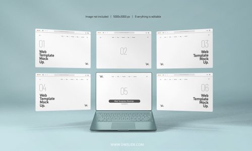 50款网页展示样机，打给你打包好了！