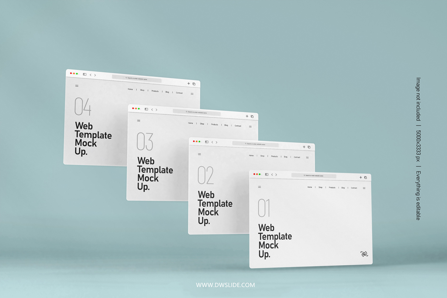 50款网页展示样机，打给你打包好了！