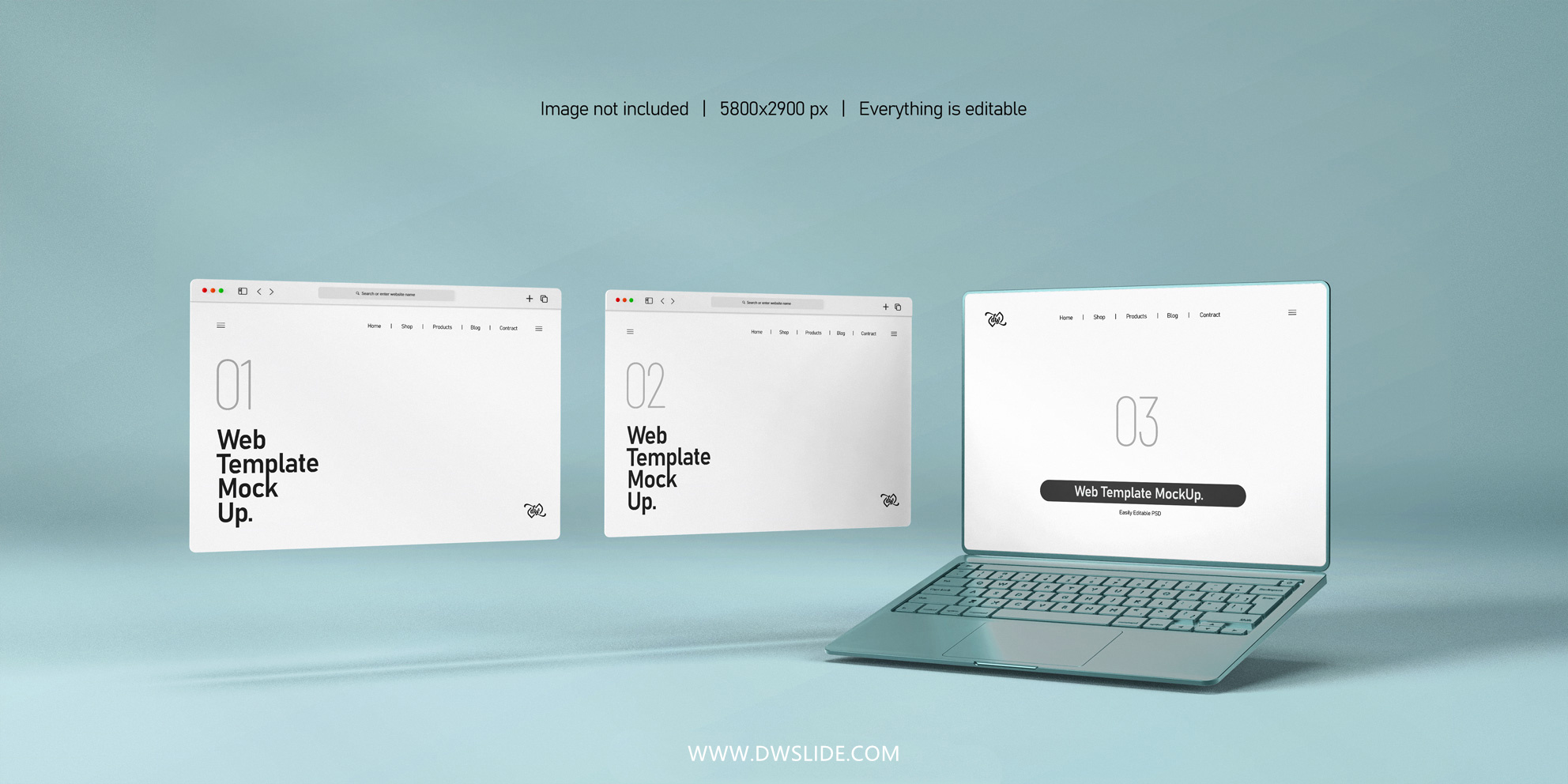 50款网页展示样机，打给你打包好了！