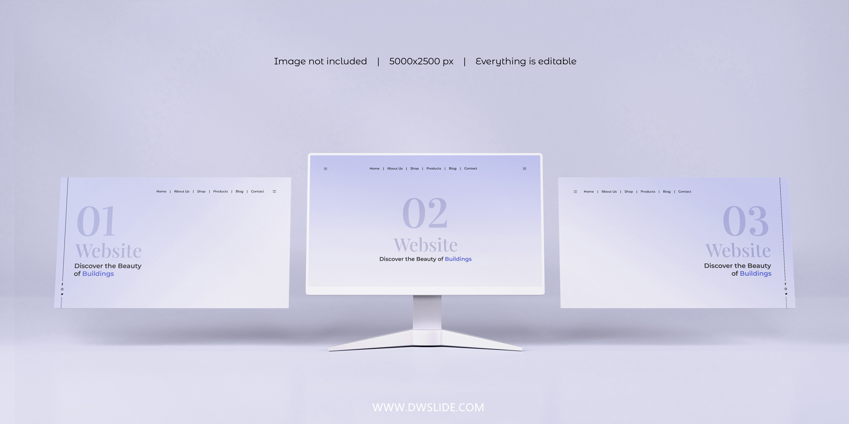 50款网页展示样机，打给你打包好了！