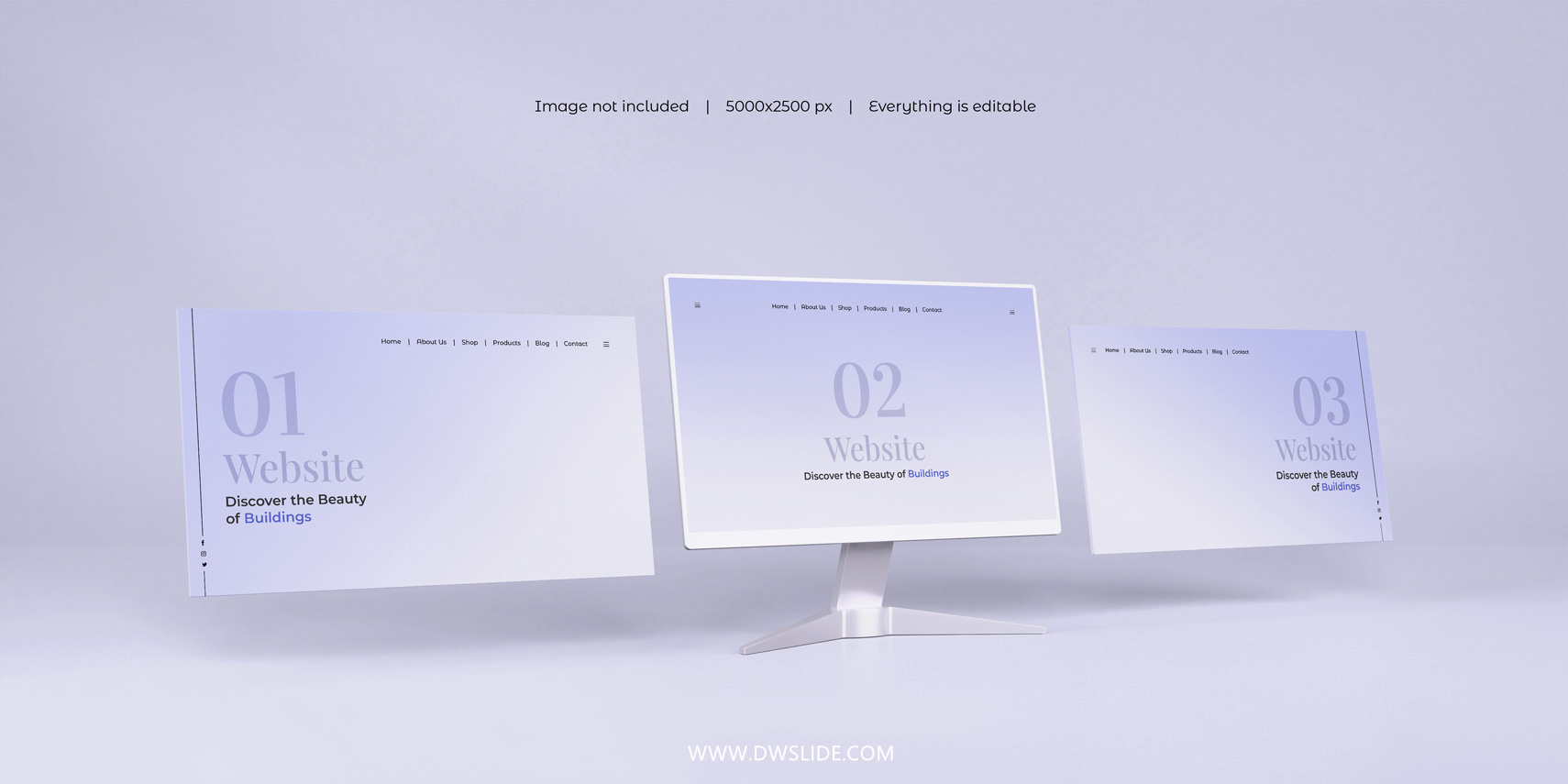 50款网页展示样机，打给你打包好了！