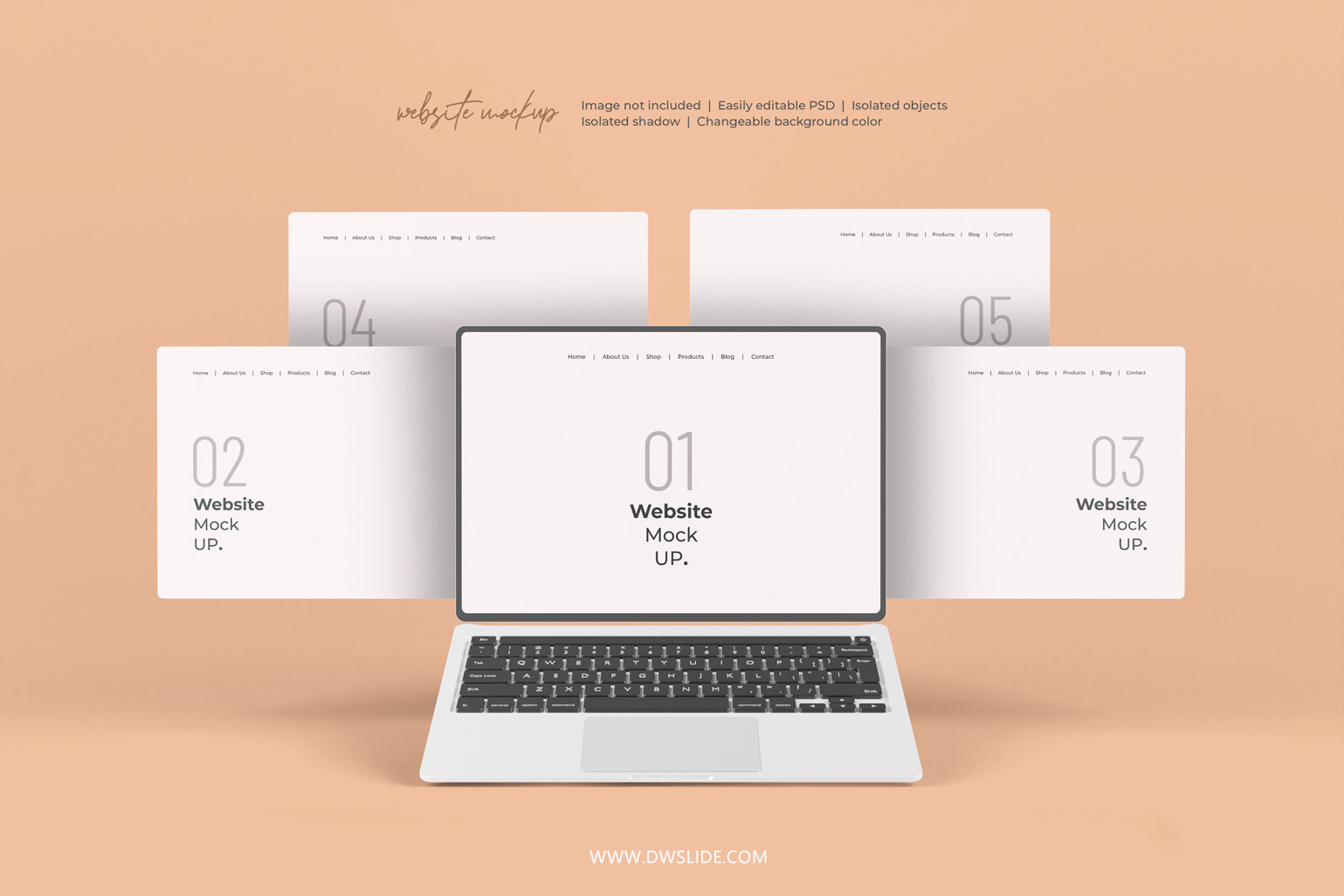 50款网页展示样机，打给你打包好了！