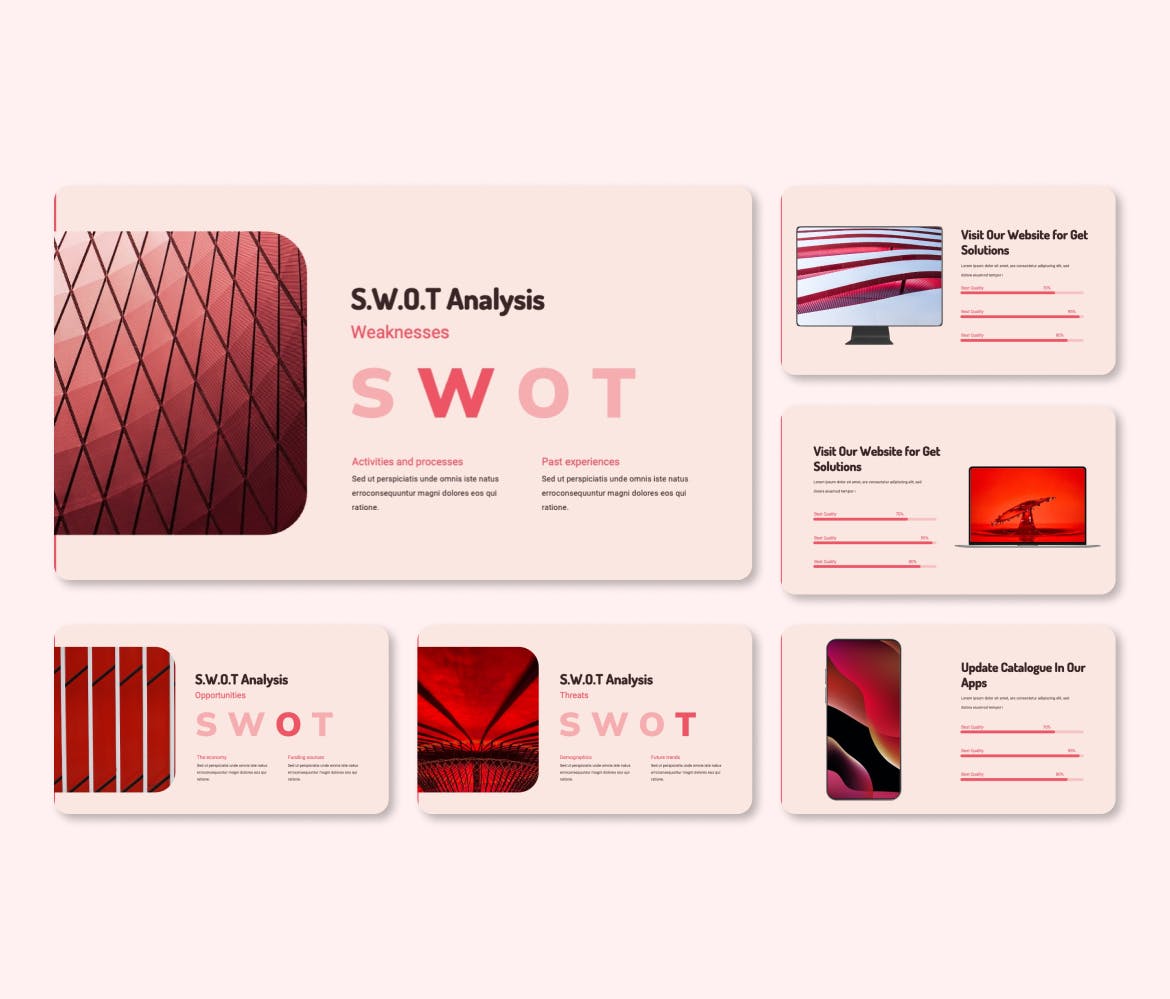 初创企业介绍PPT模版 (PPTX)