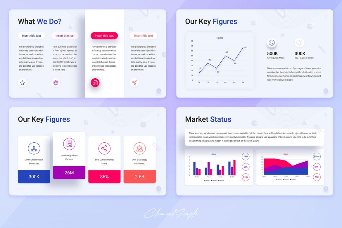云企业年度报告ppt模板 (PPTX)