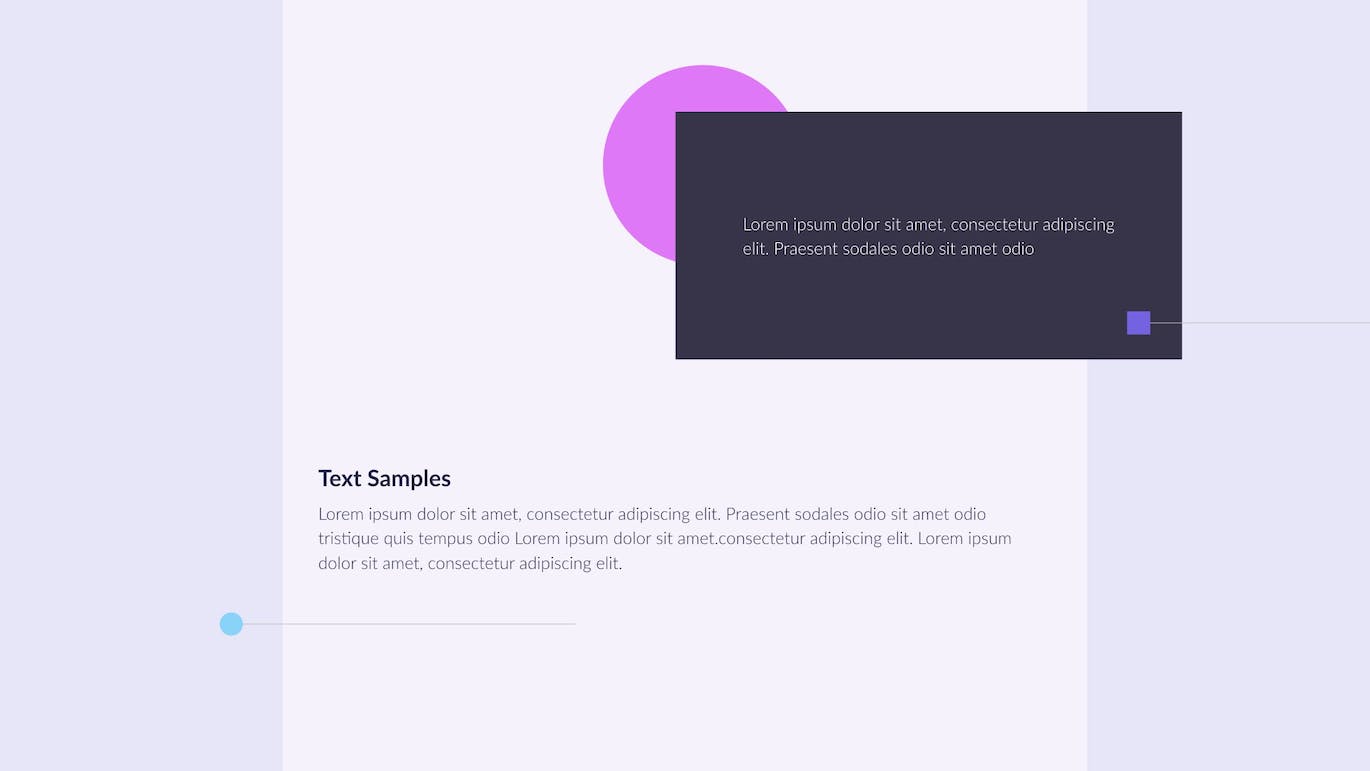 彩色元素相册ppt演示文稿模板 (PPT,PPTX)