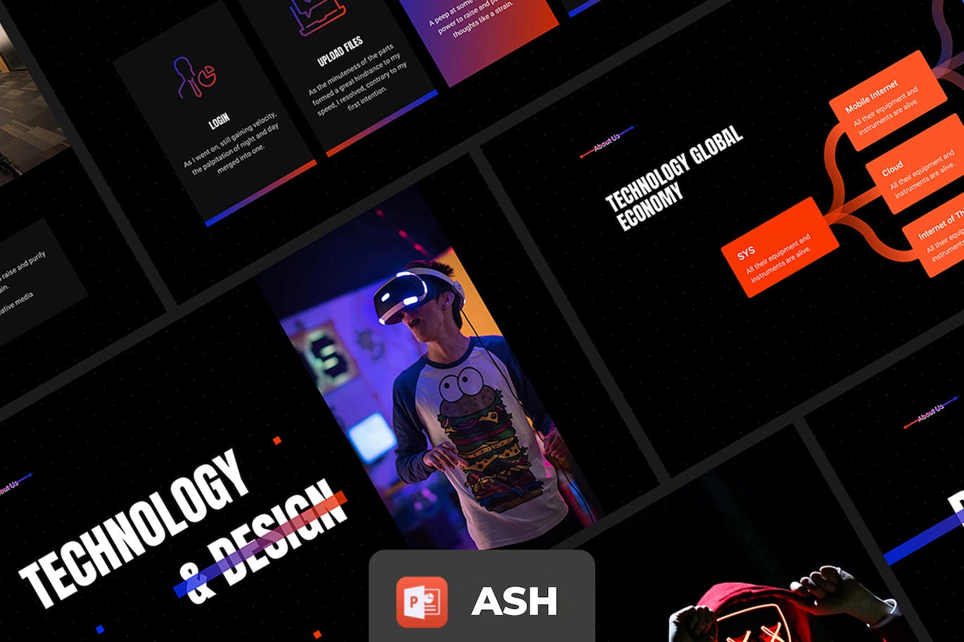 流畅的动画演示ppt模板 (PPT,PPTX)