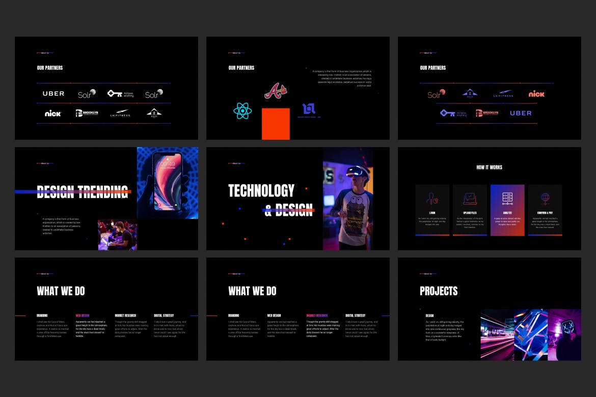 流畅的动画演示ppt模板 (PPT,PPTX)