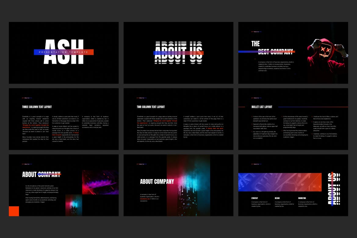 流畅的动画演示ppt模板 (PPT,PPTX)