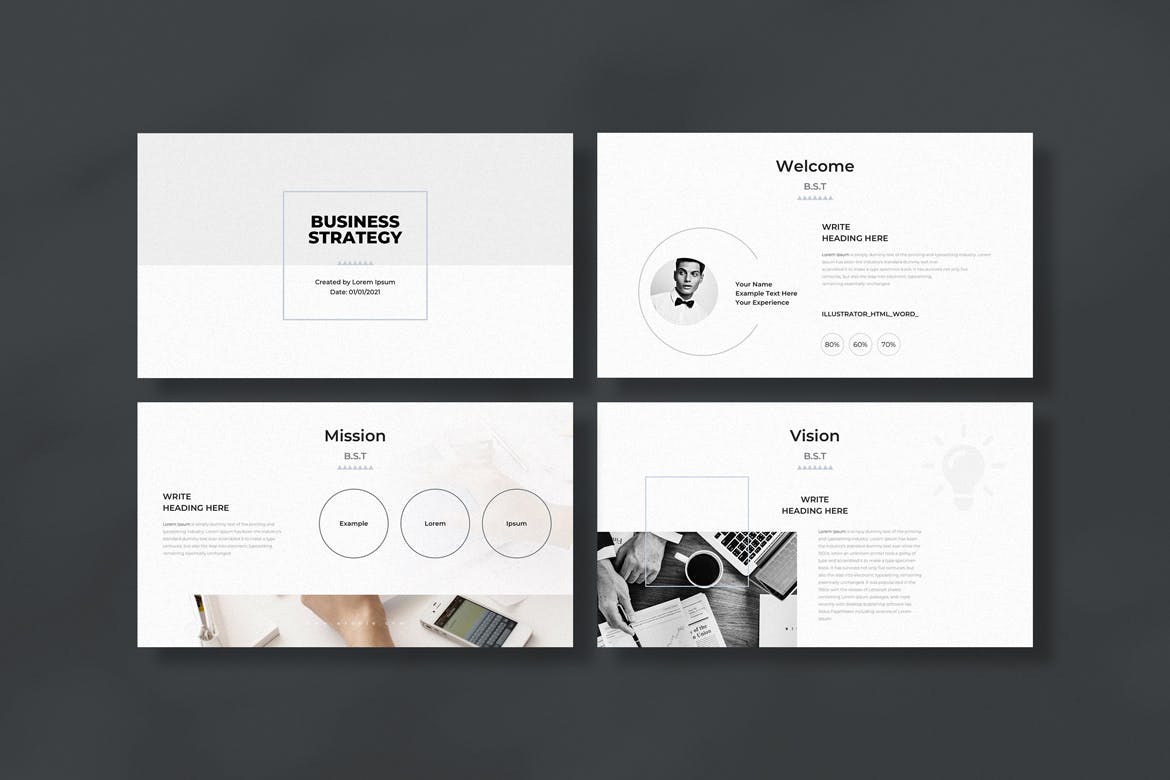 企业文化与组织发展ppt模板 (PPTX)