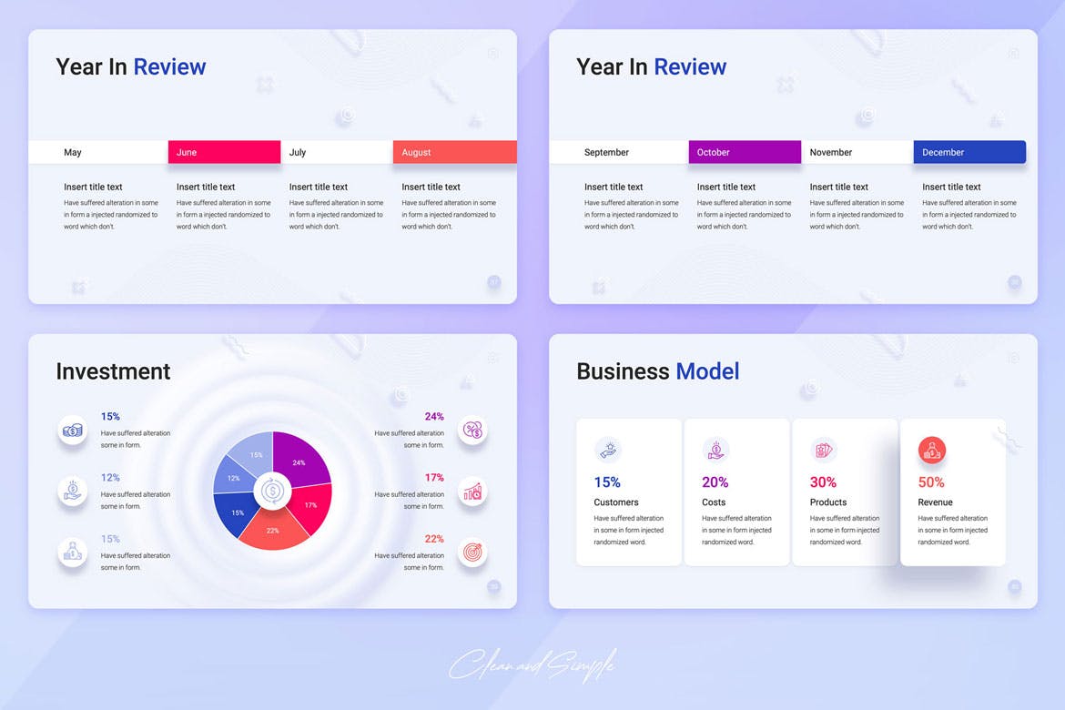 云企业年度报告ppt模板 (PPTX)