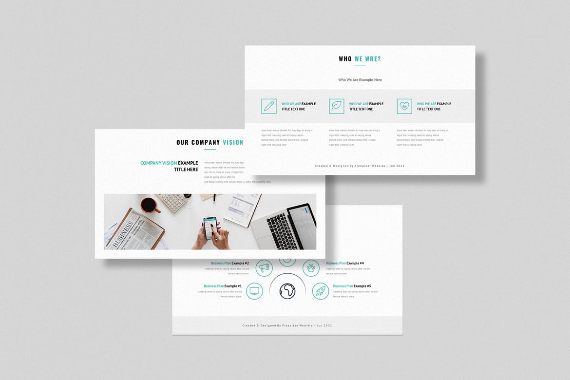 商业计划书提案ppt模板 (PPTX)