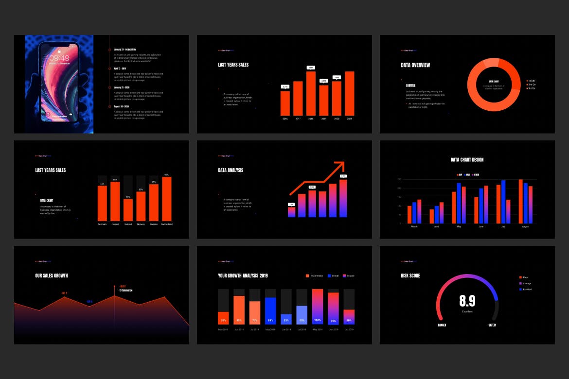 流畅的动画演示ppt模板 (PPT,PPTX)