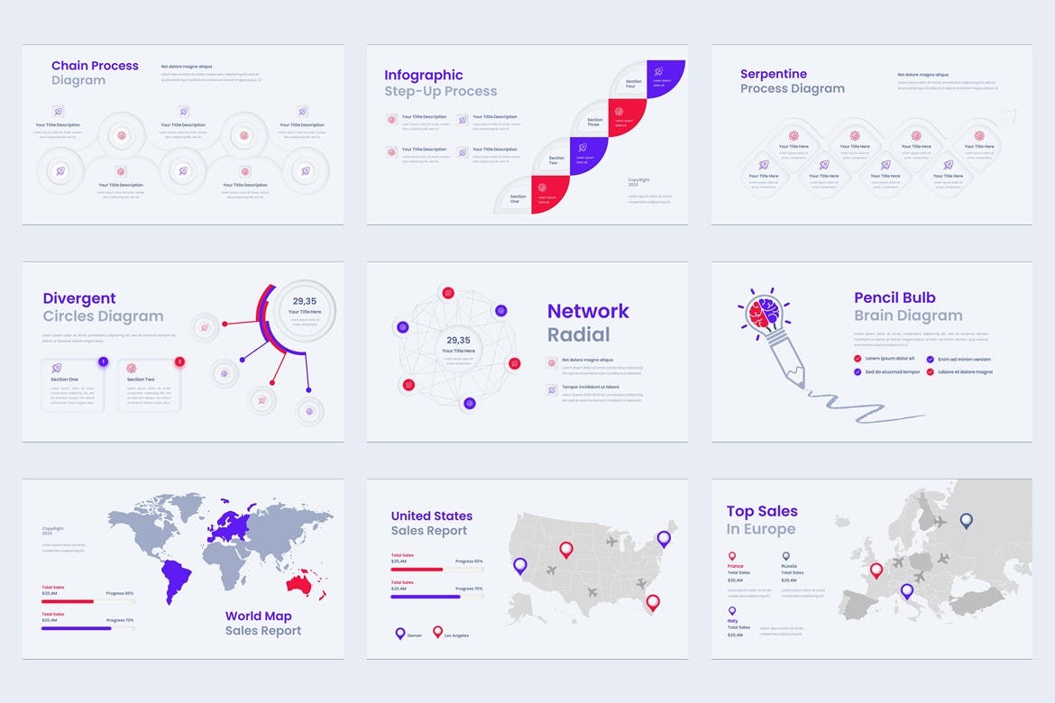 拟物化风格业务演示ppt模板 (PPT,PPTX)