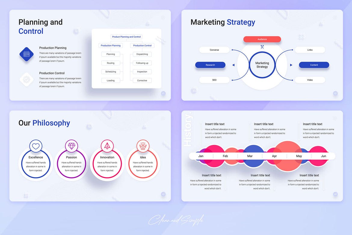 云企业年度报告ppt模板 (PPTX)