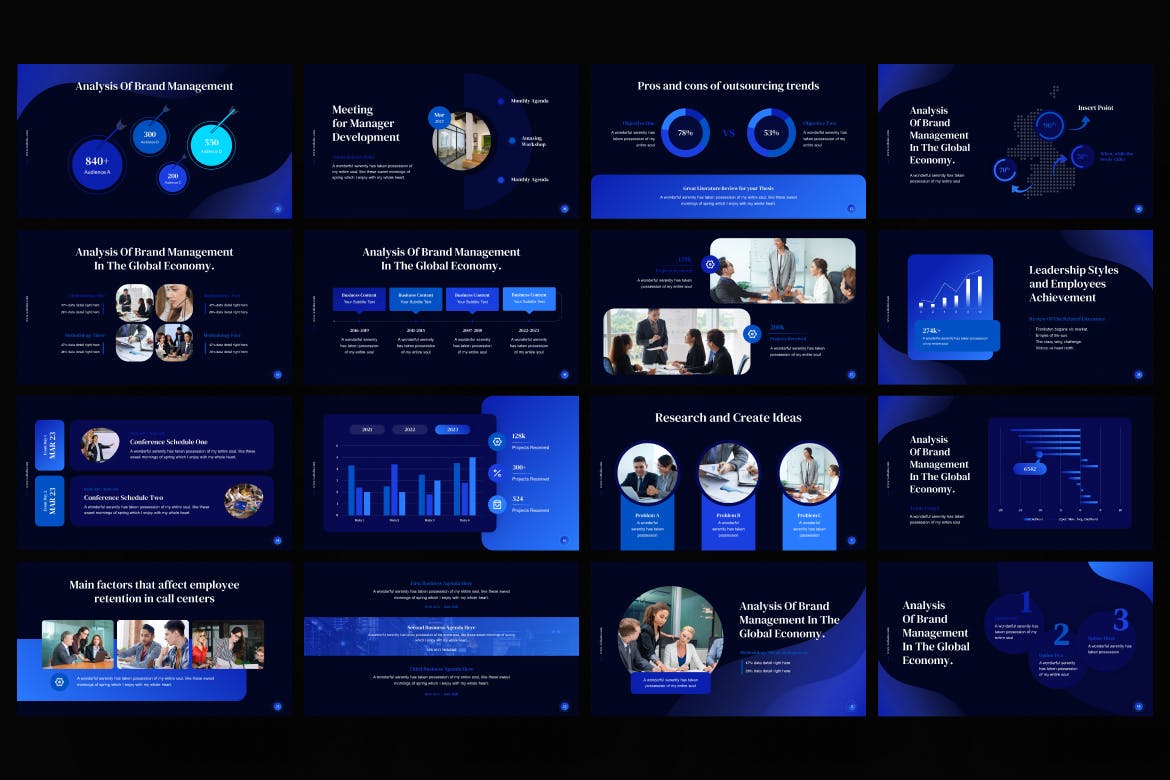 经理开发/发展ppt模板 (PPTX)