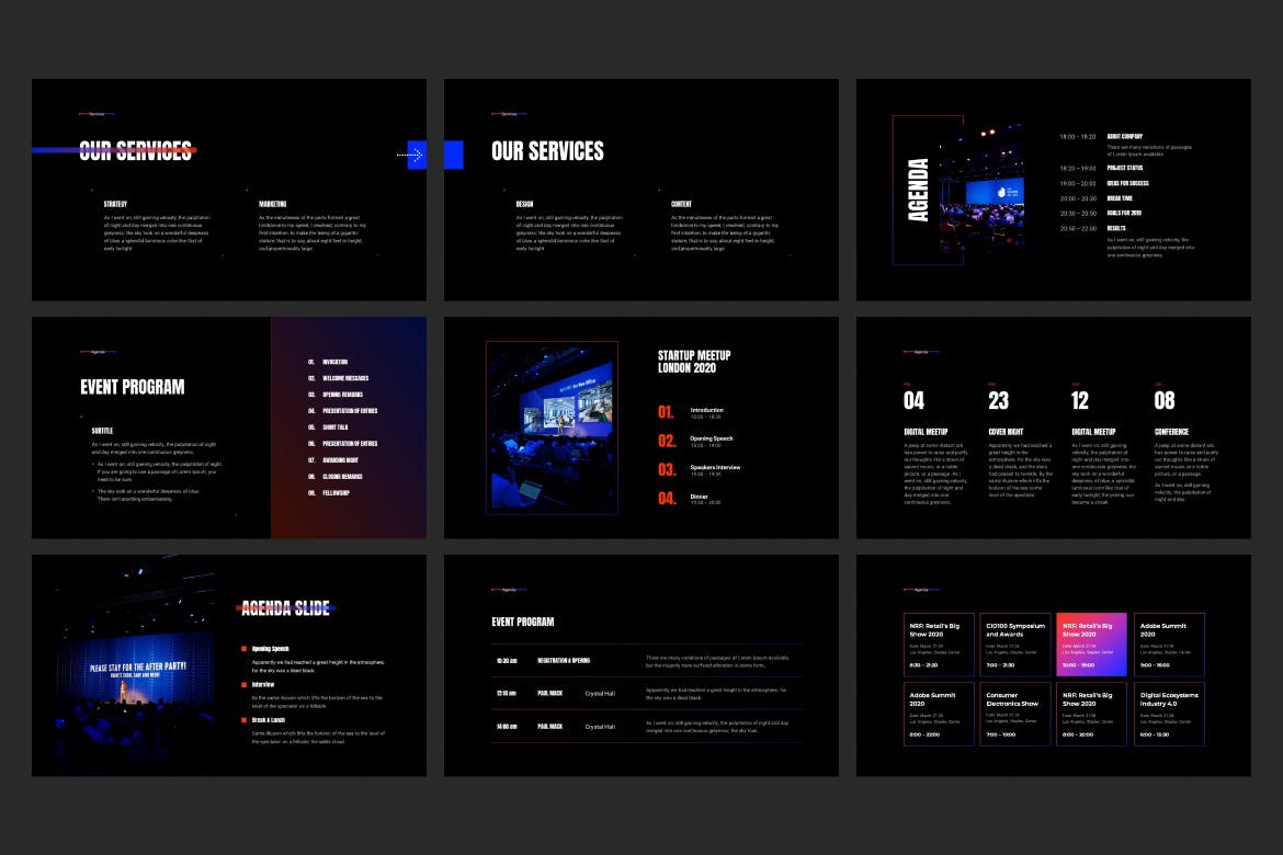 流畅的动画演示ppt模板 (PPT,PPTX)