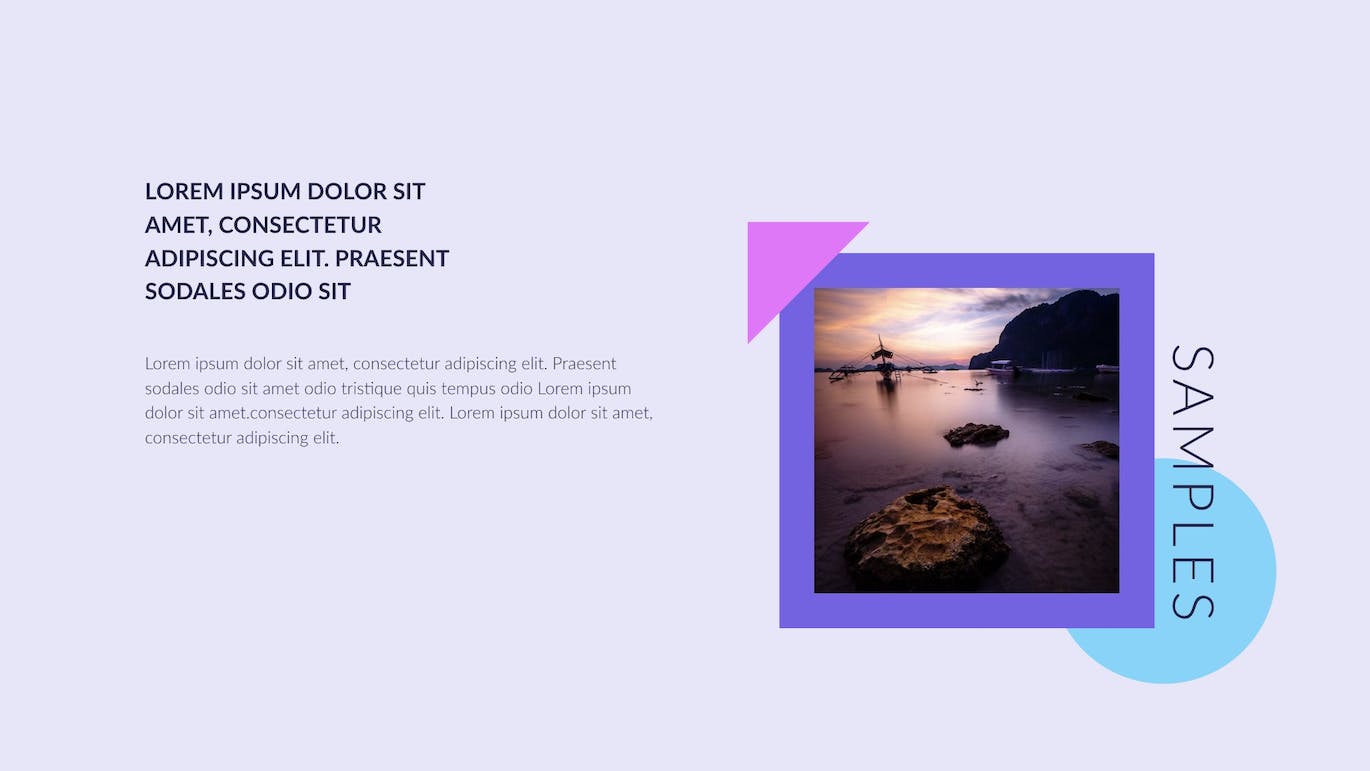 彩色元素相册ppt演示文稿模板 (PPT,PPTX)