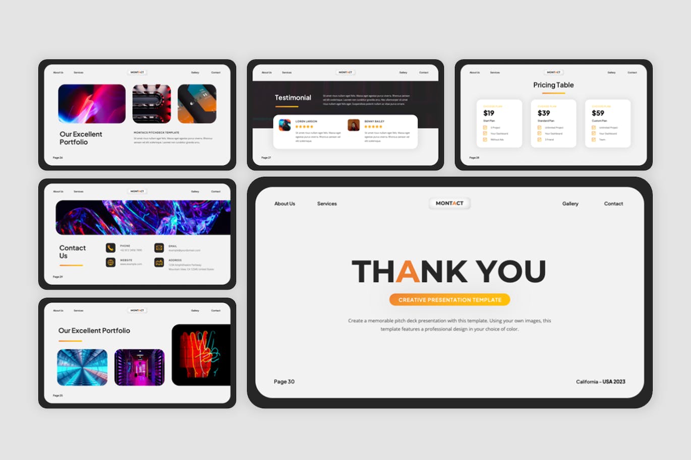 传媒公司简介ppt模板 (PPTX)