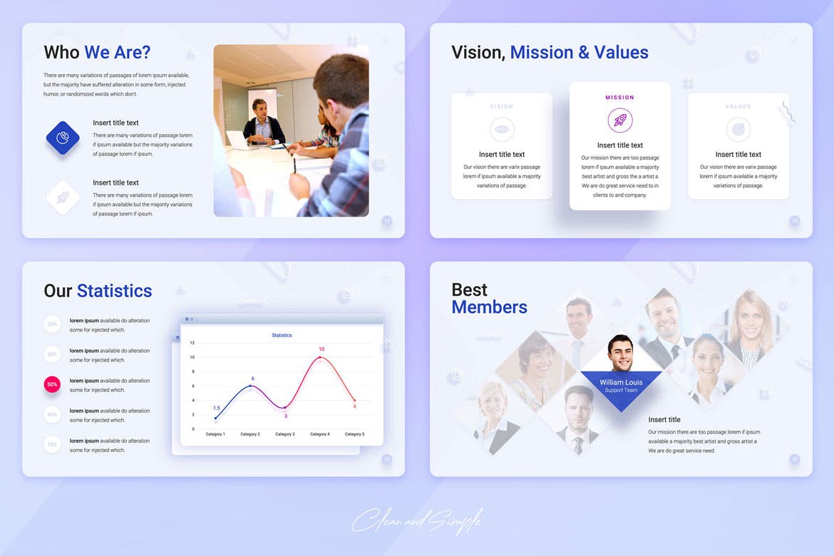 云企业年度报告ppt模板 (PPTX)